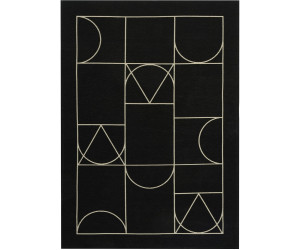 Alfombra SIGNET BLACK (Art Deco Collection)
